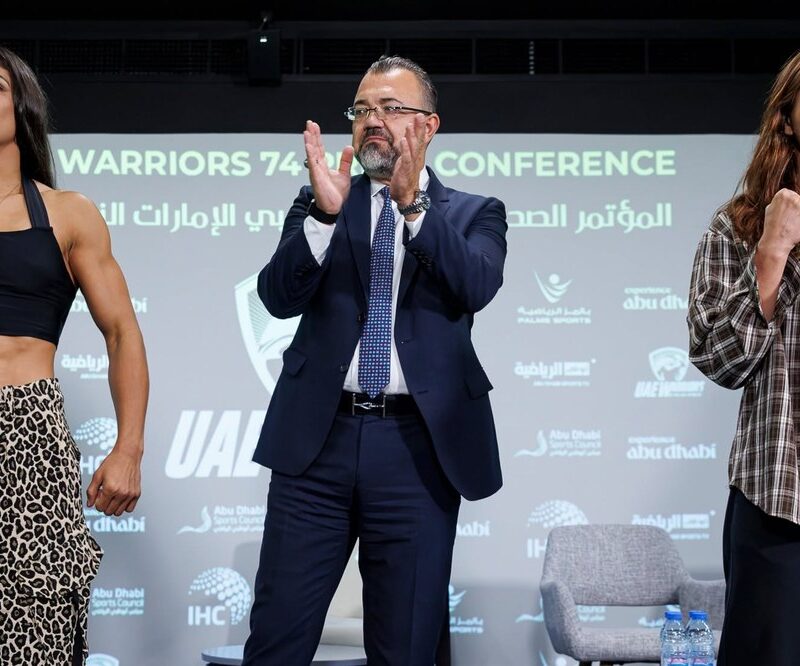 UAE Warriors 74 press conference Oliveira vs Abdueva